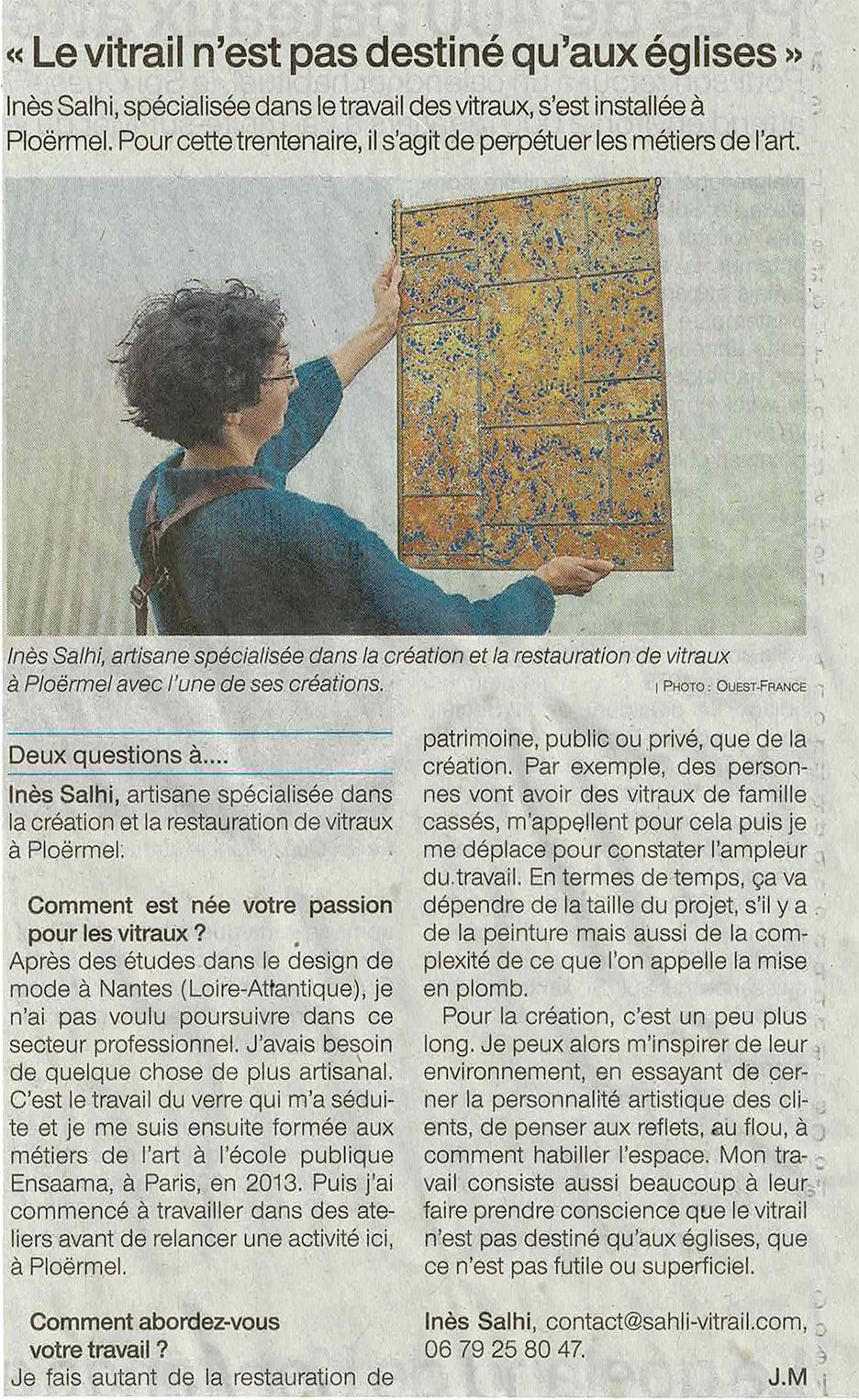 Article_Ouest_France_Mars_2022
